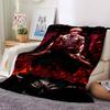 Customiz Name Personality Jujutsu Kaisen Sukuna and Tiger Staff Blanket Soft &Warm Sofa Office Bed Travel Lunch Break Blanket, Gift Suitable All Seaso