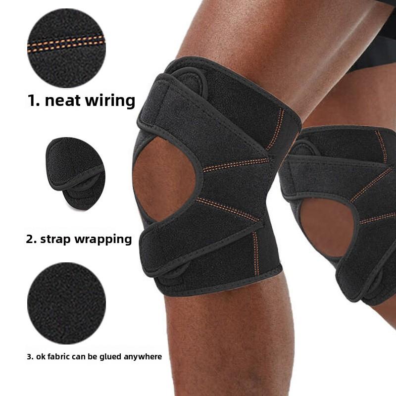 Sports Knee Pads Basketball Riding Cross Strap Pressurized Meniscus Legs Knee Joint Fixation Protector Hot Sale