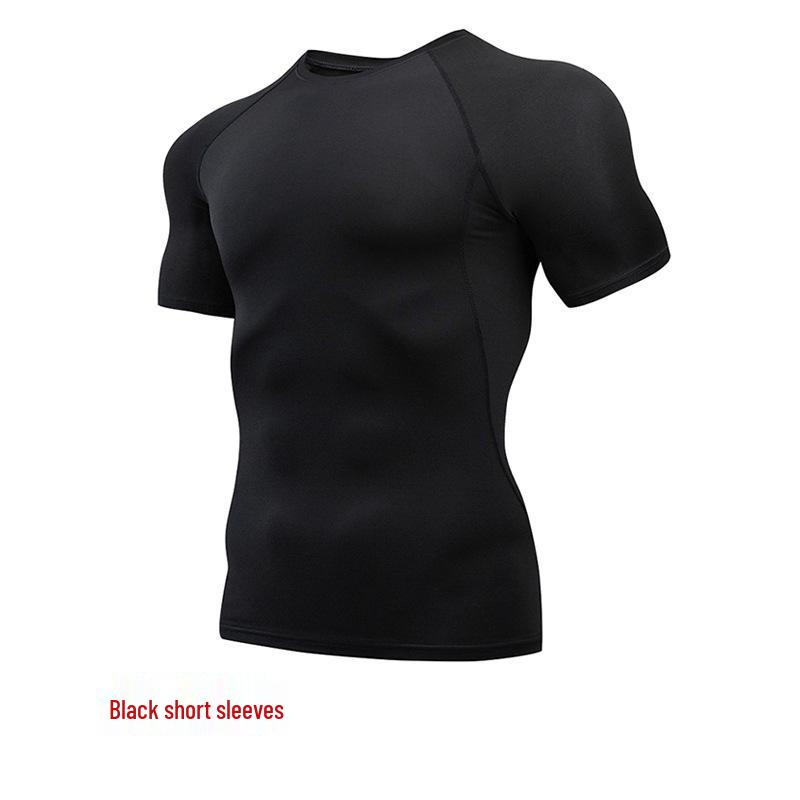 Pánské rychleschnoucí elastické sportovní tričko na basketbal a běh