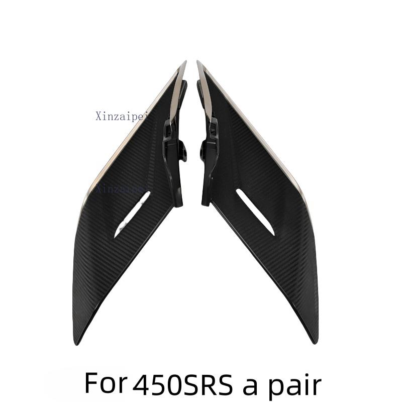 FOR CFMOTO 450SR 450SRS Moto Accesorios Side Downforce Naked Spoilers Fixed Winglet Fairing Wings Deflectors Motorcycle Parts