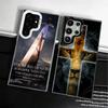God Jesus Pray Cross Bible Shockproof Phone Case for Samsung Galaxy S26 Edge S25 Ultra S24 FE S23 Plus S21 Cover Anti Fall Funda