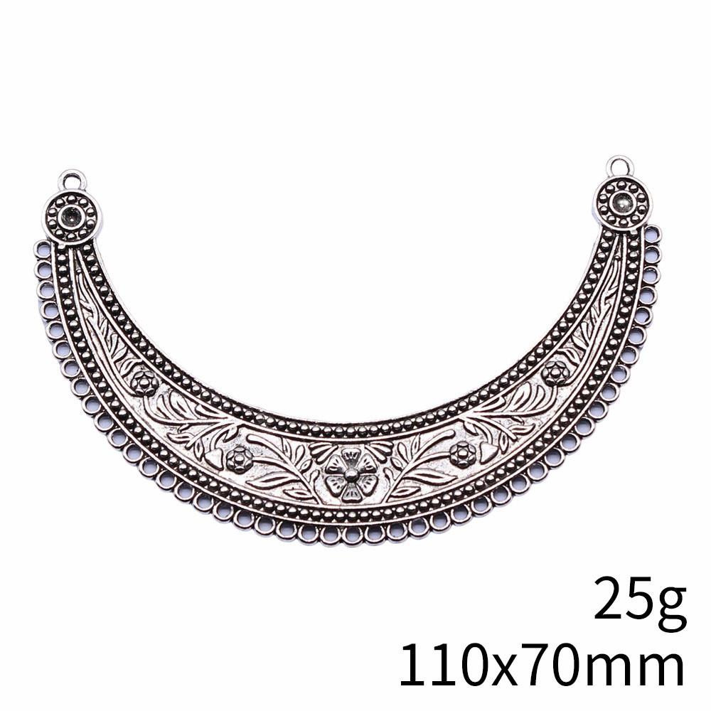 Gifts For Women Jewelry Findings & Components Curved Necklace Connector Accessories Parts Women's Bags Accessories