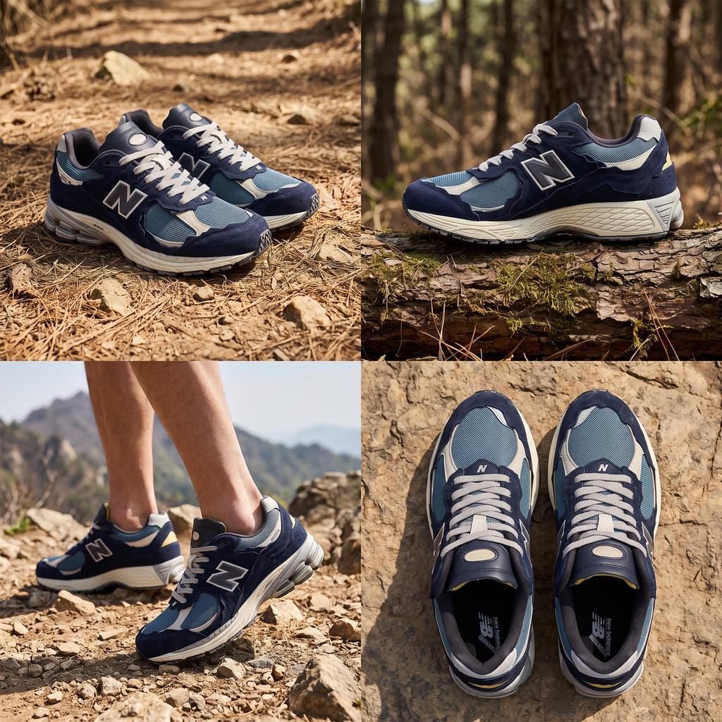 New Balance 2002R Protection Pack - Blu Navy Scuro Sneakers Unisex Blu Germano Reale-Blu M2002RDF