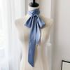 Foulard di Seta Raso Liscio Monocolore Stretta Fascia per Capelli Tocco Morbido Fascia per Capelli da Donna Sciarpa Accessorio di Moda