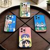 CITY THE ANIMATION Anime  Phone Case For iPhone 17,16,15,14,13,12,11 Plus,Pro Max,XS,Soft Silicone Black Cover