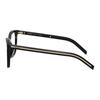 Prada [Available Prescriptions] Logo Design Square Optical Frame Women's Black Black 52 Basic Packaging-glasses Case + Packaging Box