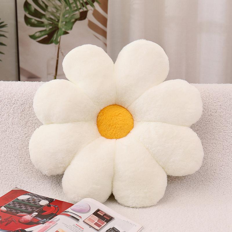 Flower Seat Cushion Six Colors Optional Plush Material Home Sofa Pillow Cushion Wind Hug