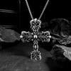Cross Necklace Punk Men's Necklace Domineering Titanium Steel Titanium Steel Jewelry