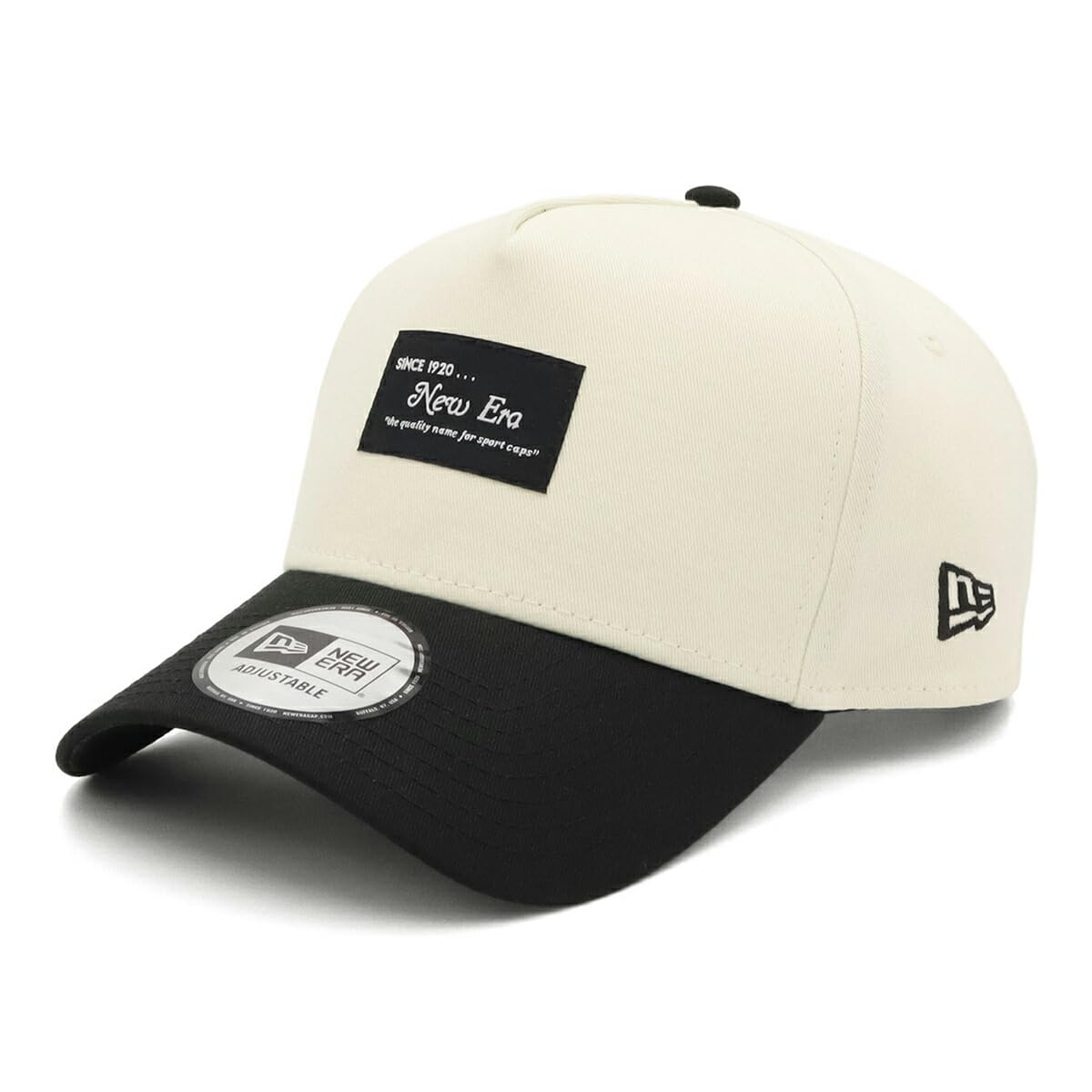 

New Era 9FORTY Cap in and White with Black Exclusive to and Snapback A stylish streetwear perfect for travel and sun A great A-Frame (14693384,