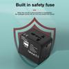 Universal Worldwide Phone Charger Travel Wall AC Power Plug Adapter All In One with Dual USB