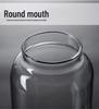 High-End Glass Storage Jar for Dried Tangerine Peel - Sealed Medicinal Material Display Container