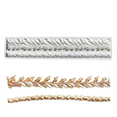 Cake Border Silicone Molds DIY Relief Fondant Cake Decorating Tools Chocolate Sugarcraft Gumpaste Mold Kitchen Baking Tools