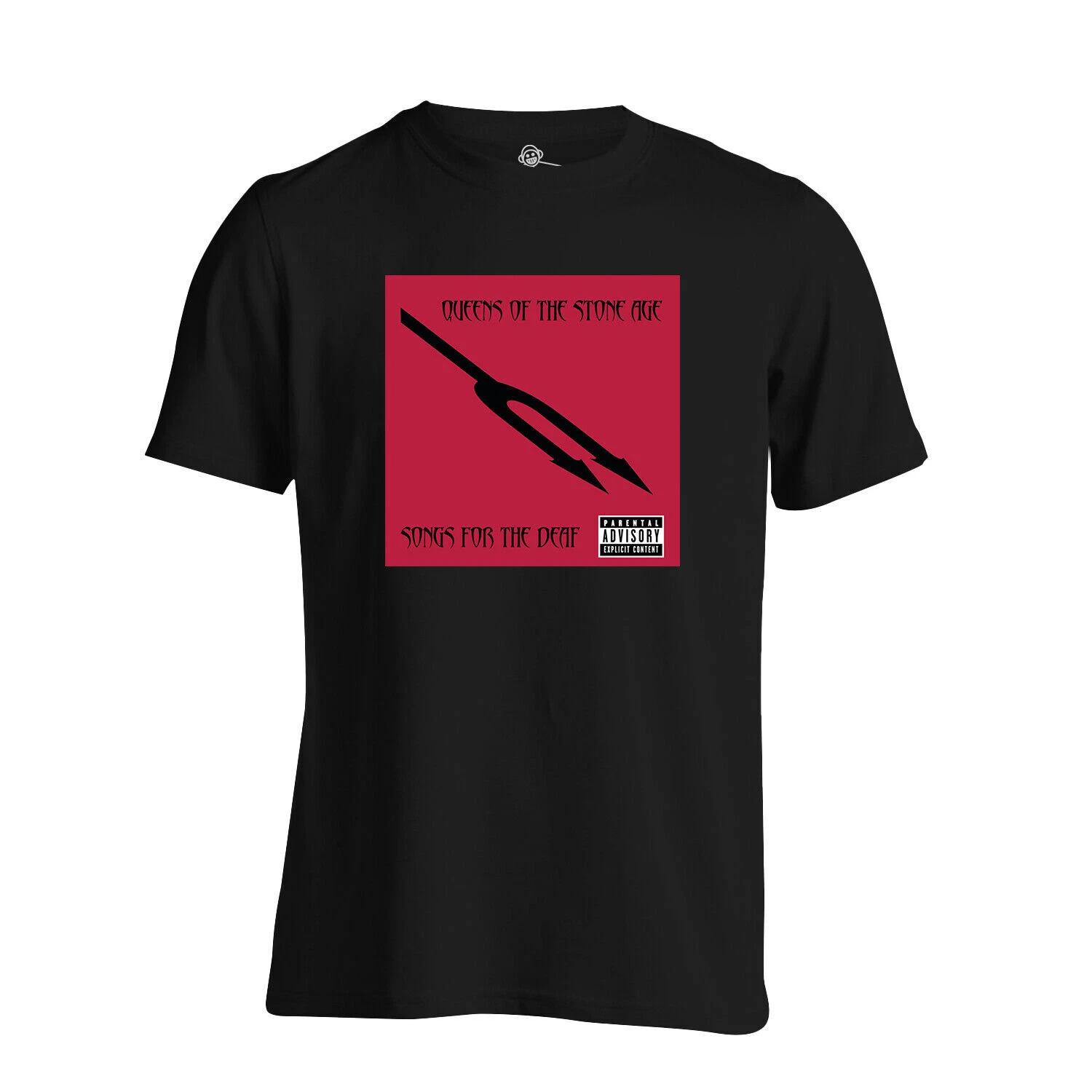 

Queens of the Stone Age Songs for Deaf T Shirt Album Cover Rock Guitar 2XL