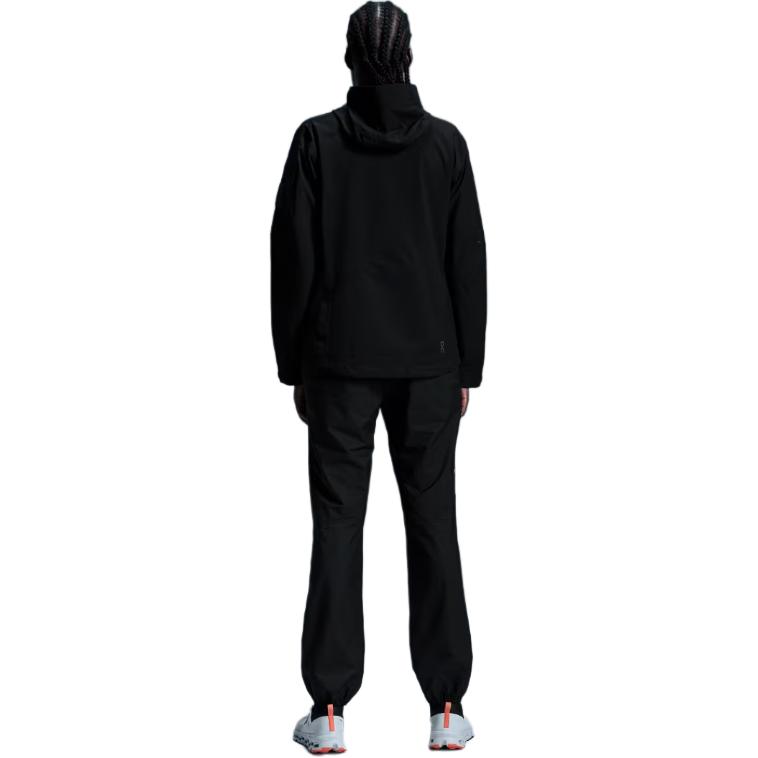 On Trek Waterproof Breathable Lightweight Durable Lg Sleeve Jacket Women jackets Black 1WE10380553