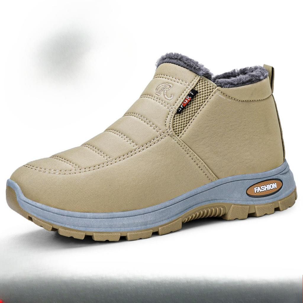 Cotton Shoes Women's Plus Size Women's Boots Cold and Warm Cotton Boots Plus Velvet Thick Snow Boots High-top Women's Shoes