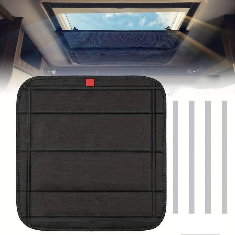 

1 Pcs RV Skylight Sunshade Foldable RV Roof Aluminum Film Reflective Shading Pad RV Parts Accessories Insulated Sunshade