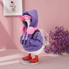 Creative Desktop Ornament Decoration Mini Goose Clothing Accessories Set for 7 Inch Goose, Includes Hooded Miniature Sweatshirt Small Backpack Glasses