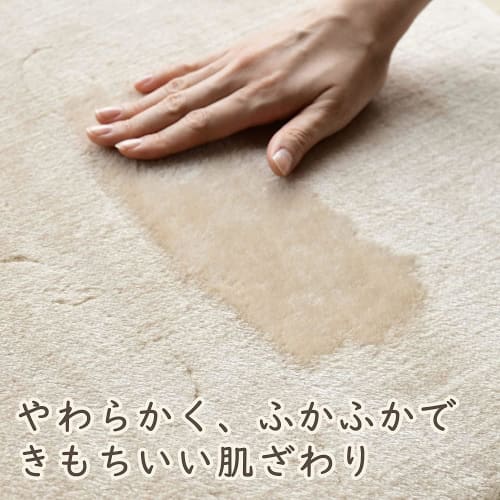 Yamazen Mini Mat 40 x 40cm Hot Mat Single Use Foot Mat Electric Cushion Electric Mat Beige YMM-W402