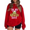 Women's Fashion Casual Print Casual Long Sleeve Round Neck Sweatshirt Top