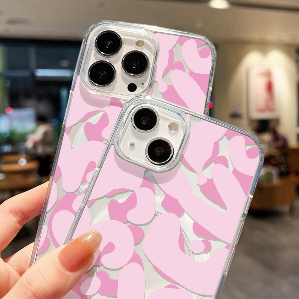 Magnetic Phone Case for iPhone 12 14 16 17 Pro 17 16 15 14 13 12 Pro Max  12 13 14 15  16 High Quality Shockproof Shell Full Protection Cute Style
