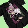 Demon Slayer Shirt Mitsuri Kanroji Tshirt Zenitsu T-Shirt Muzan Tanjiro Doma Tee