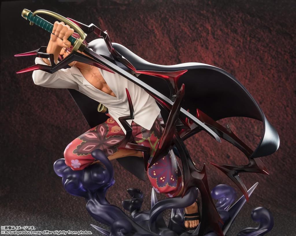 TAMASHII NATIONS FiguartsZERO ONE PIECE Fierce Shanks 200mm PVC ABS Painted Complete Figure [Super Battle] -God's Escape- Approx. &