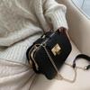 2026 New Women's Cross Style Women's Bag Single Shoulder Bag Cross Body Bag Mobile Small Bag Chain Small Square Bag