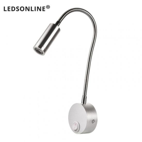 Bedside Working Study Reading Lamp Wall lamp sconces 3W LED Book Lamp wall Night light fixtures Spot LED EU US Plug