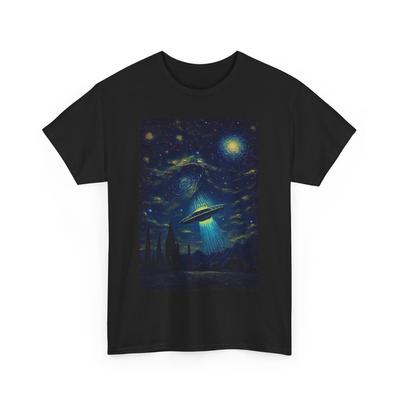 Kosmické UFO tričko - Ideální pro milovníky vesmíru, fanoušky sci-fi, nadšence do mimozemšťanů