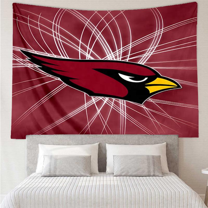 Cardinals Team Spirit Tapestry Hanging for Bedroom,Livingroom, Playroom,Decor Art Room Wall Tapestry Holiday and Birthday Gifts