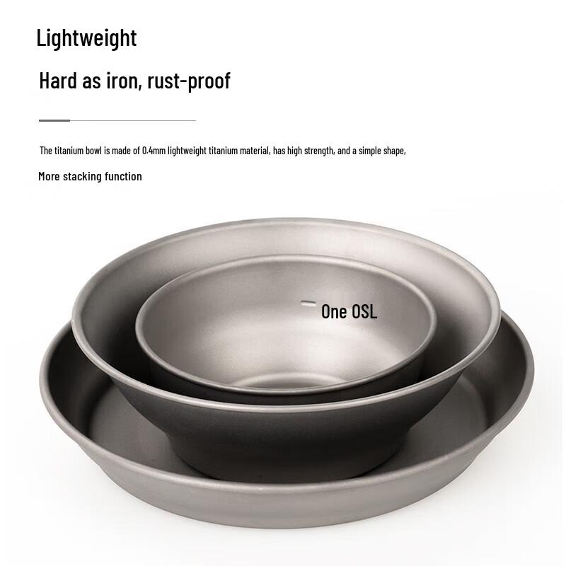 Mobi Garden Feast Lightweight Titanium Outdoor Tableware