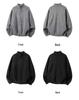 Men's Korean Style Double Zipper Knit Cardigan - Autumn/Winter Long Sleeve Casual Stand Collar Sweater