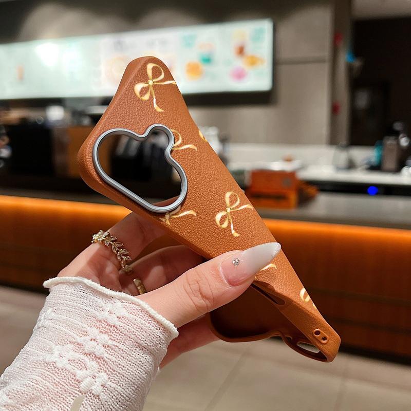 Einfarbige Schleifenmuster Matte Weiche Handyhülle Für iPhone 16 Pro Max 15 Plus 14 Pro 13 12 11 Schlanke TPU Ledertextur Stoßfeste Bumperabdeckung