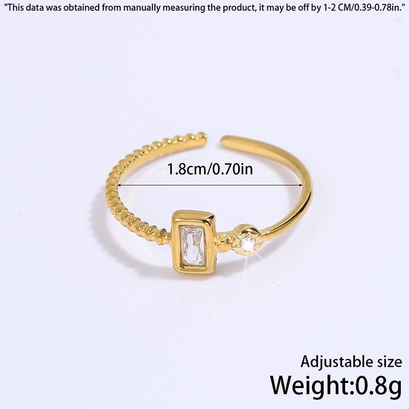 New Stainless Steel Ring - Stylish and Simple, Featuring Butterfly Wheat Ears, Versatile and High-end Style Finger Ring, Titanium Steel Ring