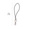 Nylon Lanyard Strap for USB Flash Drive MP4 Player Wireless Earphone Keychains Anti-lost Lanyard with Lobster Clasp