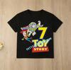 Toy Story Number 29 Tshirt Kawaii Birthday Tee Shirts Anime Figure Woody Buzz Lightyear Clothes Kid Girl Boy Short Sleeve Tops