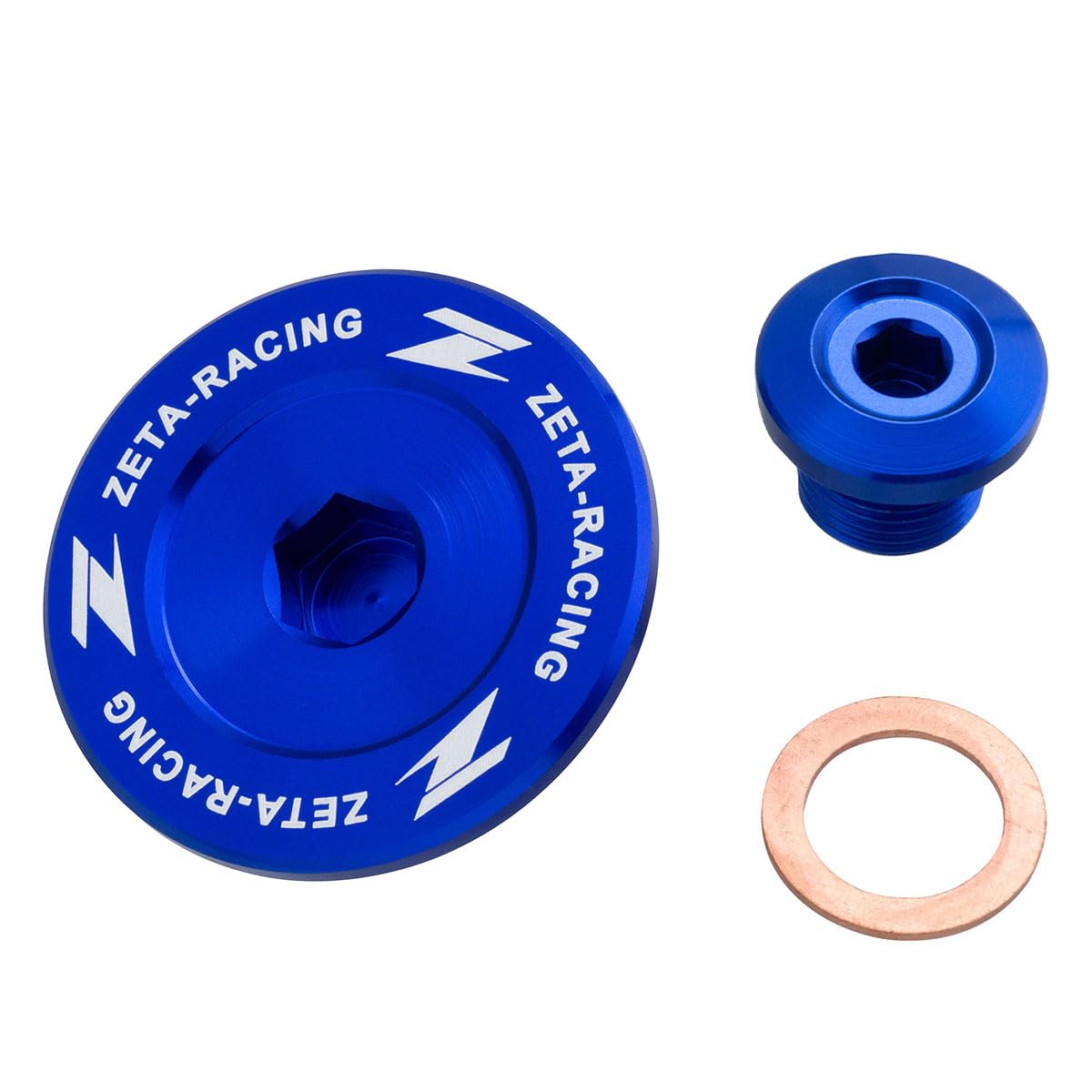 

ZETA RACING Engine Plug Aluminum Blue Suzuki Kawasaki Dirt Freak DIRTFREAK [SUZUKI] [KAWASAKI] ZE89-1352