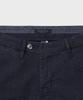 PANICALE Slim Fit Textured Cotton Pants [Navy]