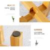 New Portable Single Bay Bamboo Flower Stand Mini Flower Pot Holder Plant Pot Shelf Four-legged Vase Flower Pot Slip Bracket