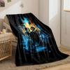 Fiery Drum Set Explosion print blanket soft and cozy perfect for the living room bed sofa or a nap,gift