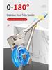 Stainless Steel and Aluminum Pipe Bender for 8mm, 10mm, 12mm, 14mm Pipes: Suitable for Seamless Steel, White Steel, Copper, and Air Conditioning Pipes