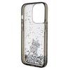 Karl Lagerfeld Klhcp14Llkcnsk Iphone 14 Pro 6.1 Transparent Hardcase Liquid Glitter Choupette