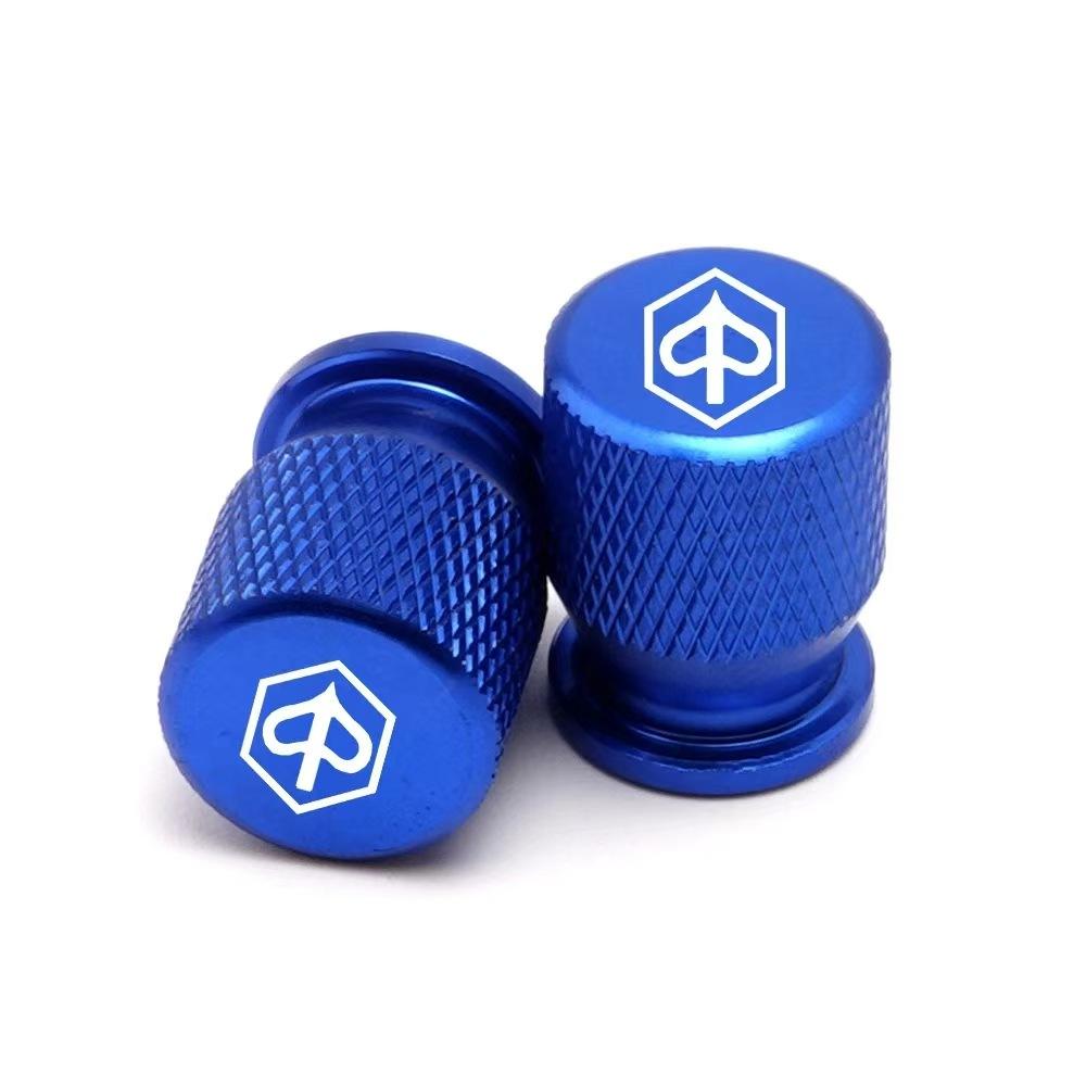 4pcs Motorcycle Decor Wheel Tire Valve Caps Stem Cover For PIAGGIO Beverly Fly Liberty 125 MP3 X7 X8 X10 PK PX ET2 ET4 GTS300