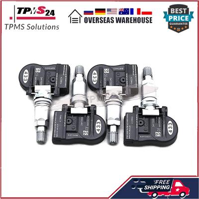 4X Pour Chrysler 300 2008 Dodge Charger 2008-2010 Dodge Journey 433Mhz SYSTÈME DE SURVEILLANCE DE LA PRESSION DES PNEUS 56053031AD 68001698AB