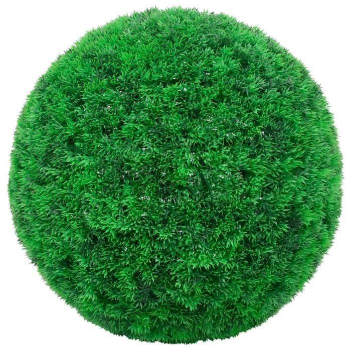 VidaXL Boules de buis artificielles 2 pcs 52 cm 315482