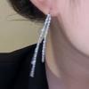 Temperament Long Face Slimming  Tassel Earrings Fashionable  Design High-end Versatile New Earrings For Women