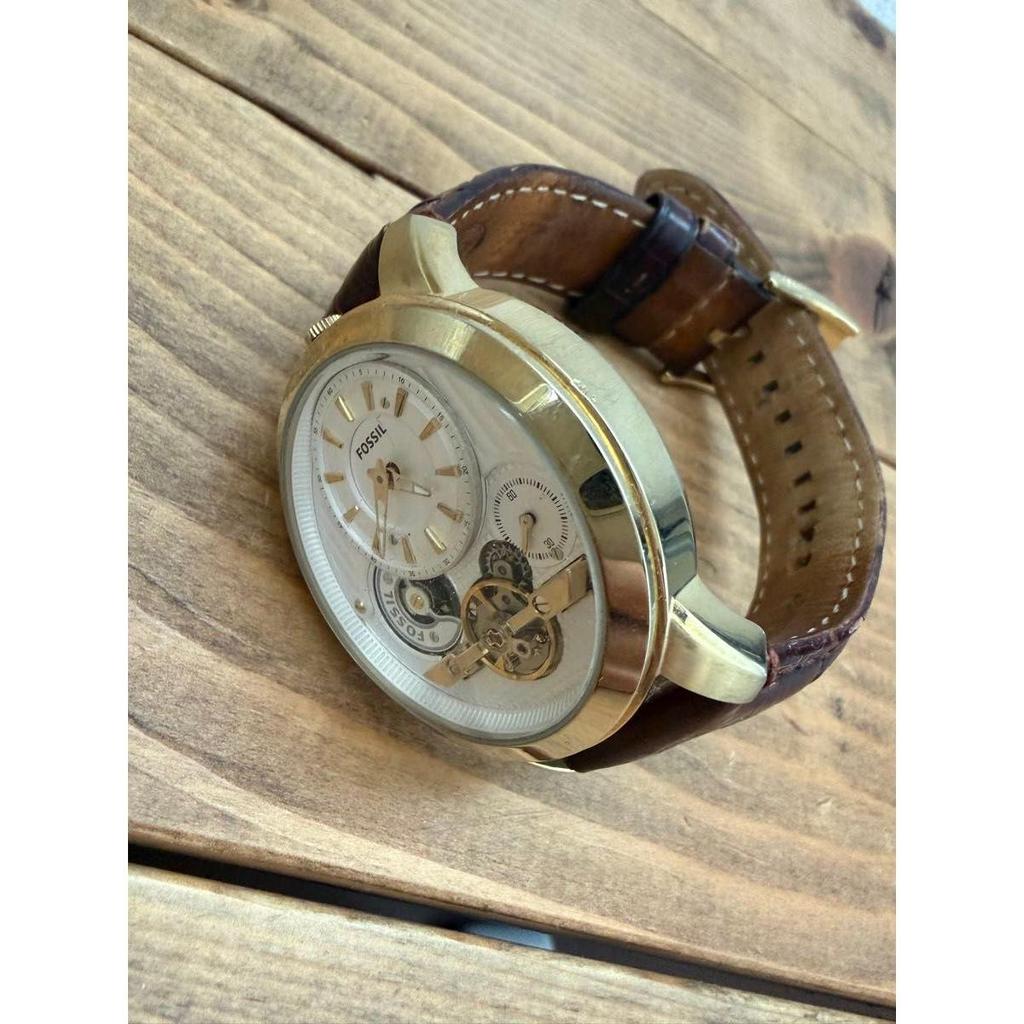 Used FOSSIL Skeleton Quartz Watch