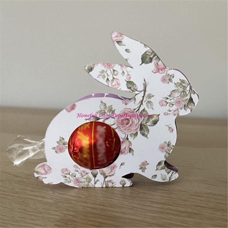 Bunnies Cutting Dies Scrapbooking Stencils Carbon Steel Die Cut Templates for Card Making Packaging Decoration