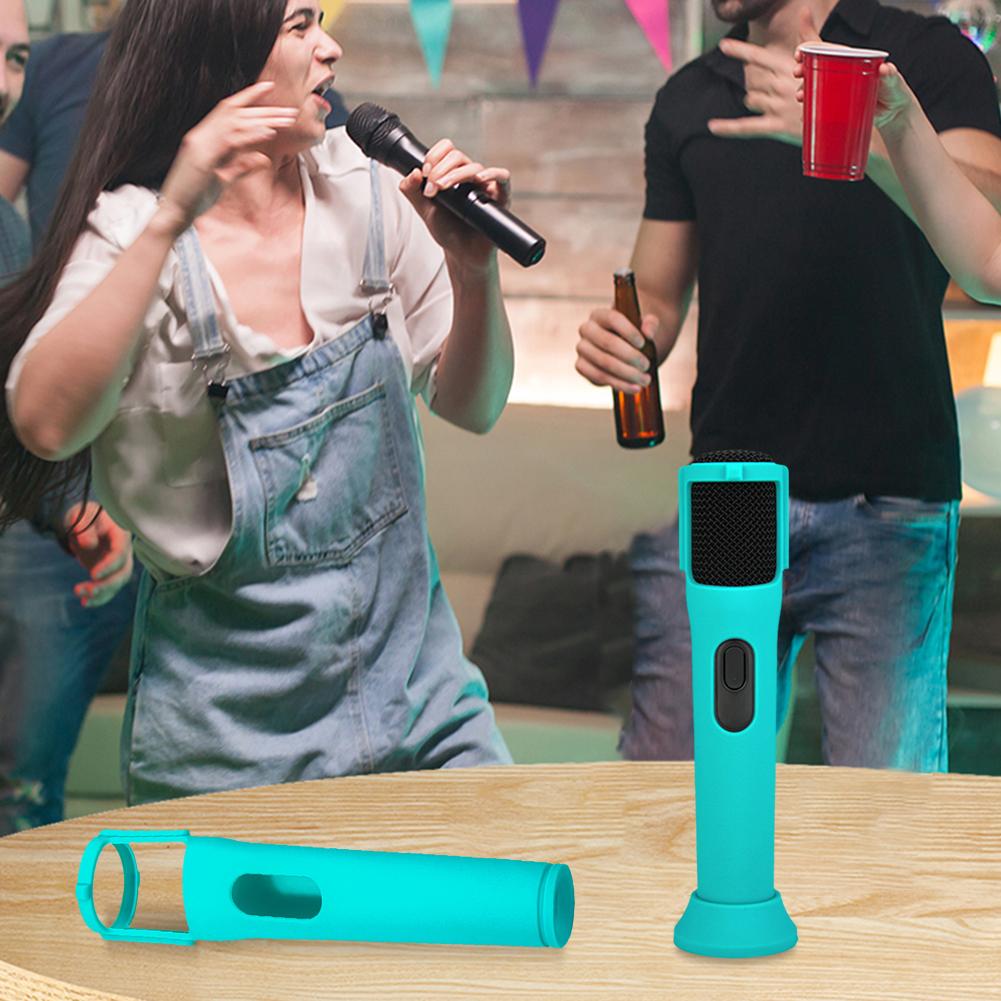 Silicone Case Protective Case Microphone Stand Microphone Case for JBL PartyBox Wireless Microphone