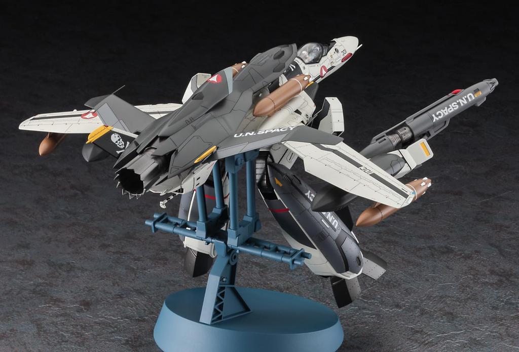 Hasegawa Macross Zero Gerwalk Scale Kunststoffmodell 65889 VF-0S mit Ghost 1/72 (Flugzeug)